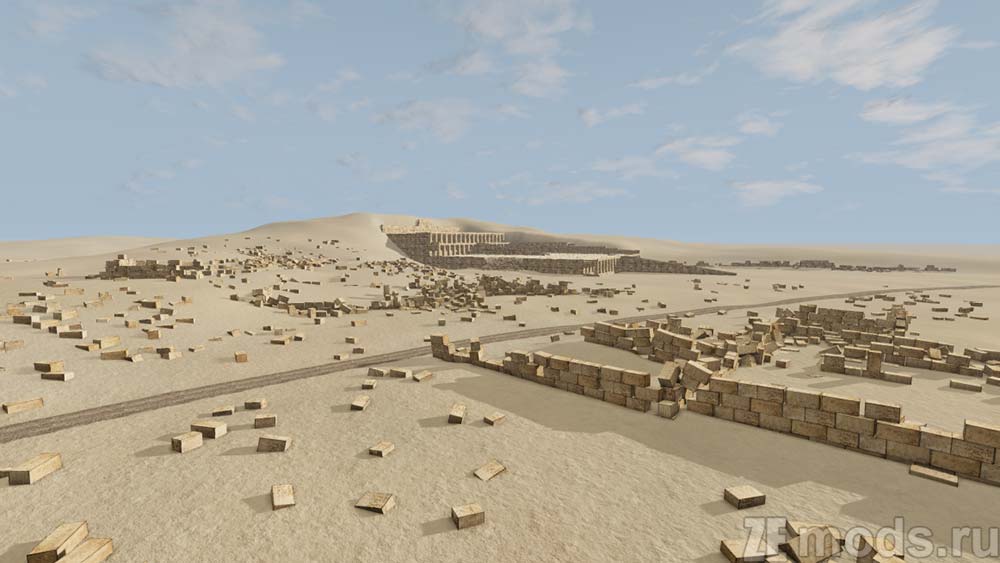 "Ancient Egypt" map mod for BeamNG.drive