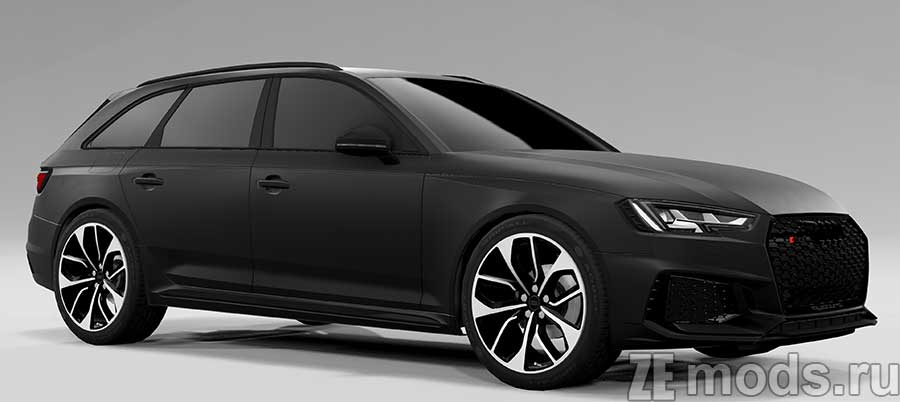 Audi A4 Avant (B9) mod for BeamNG.drive