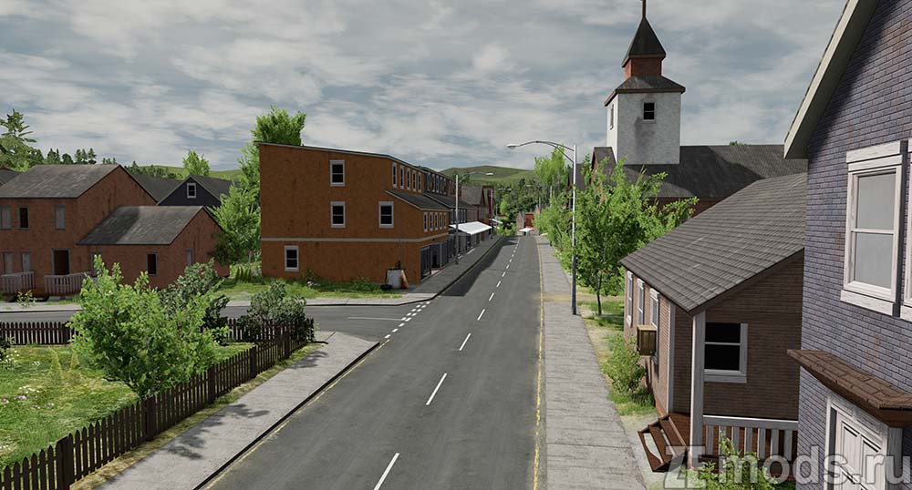 "Barkstead village, UK" map for BeamNG.drive