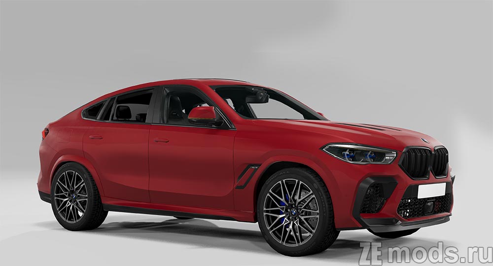BMW X6 Competition 2019 for BeamNG.drive