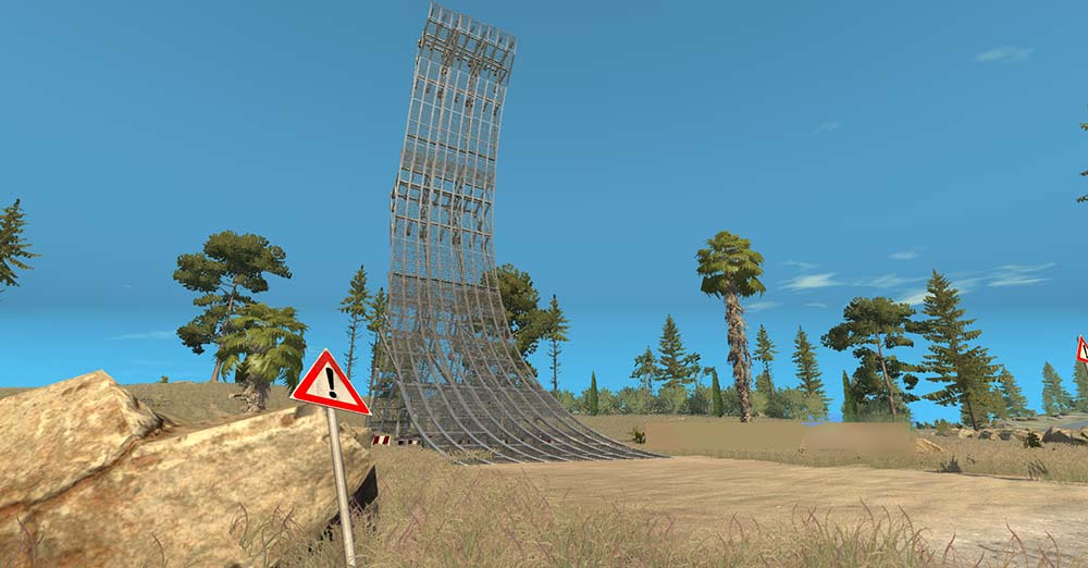 "Cadort Island" map mod for BeamNG.drive