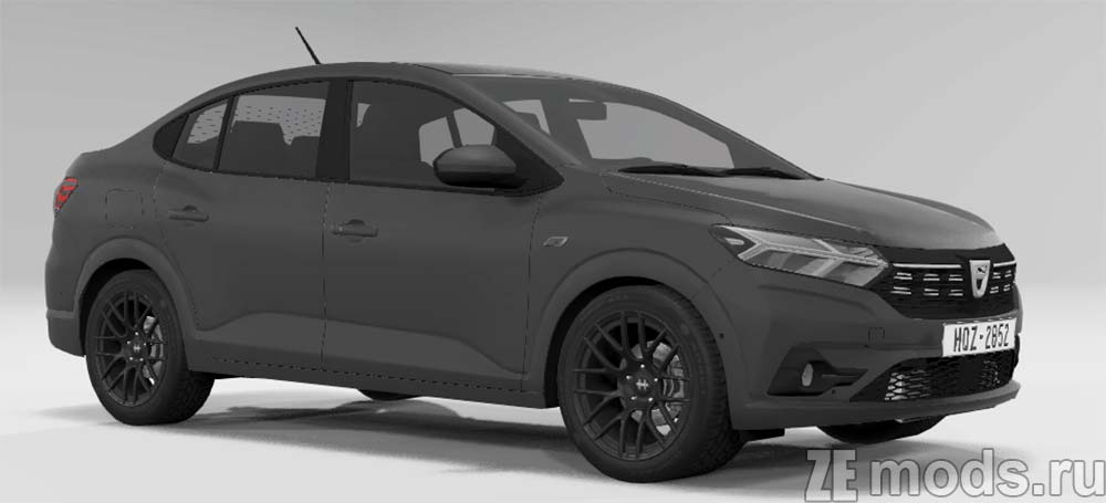 Dacia Logan mod for BeamNG.drive