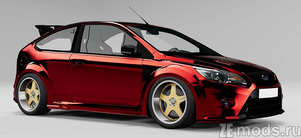 Ford Focus RS 2009 mod for BeamNG.drive