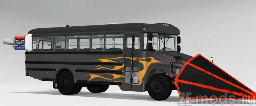 Gavril CB-40 bus mod for BeamNG.drive