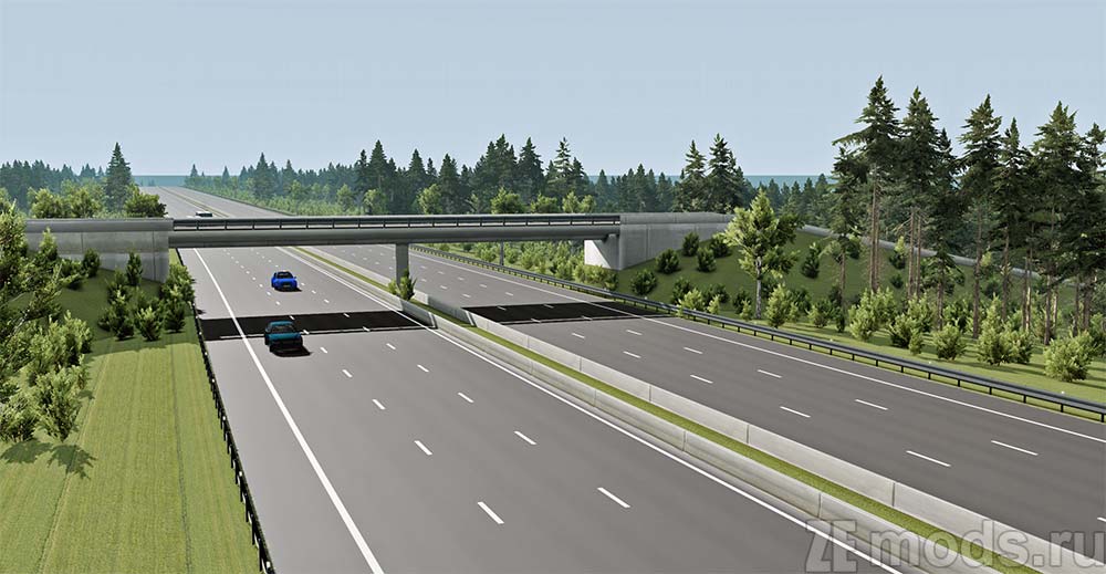 "German Autobahn" map for BeamNG.drive