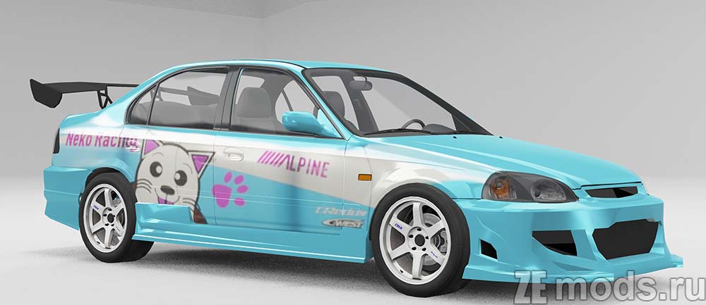 Honda Civic Ferio mod for BeamNG.drive