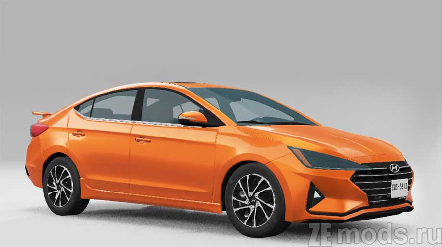 Hyundai Elantra (AD) for BeamNG.drive