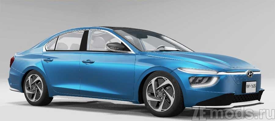 Hyundai Mistra mod for BeamNG.drive