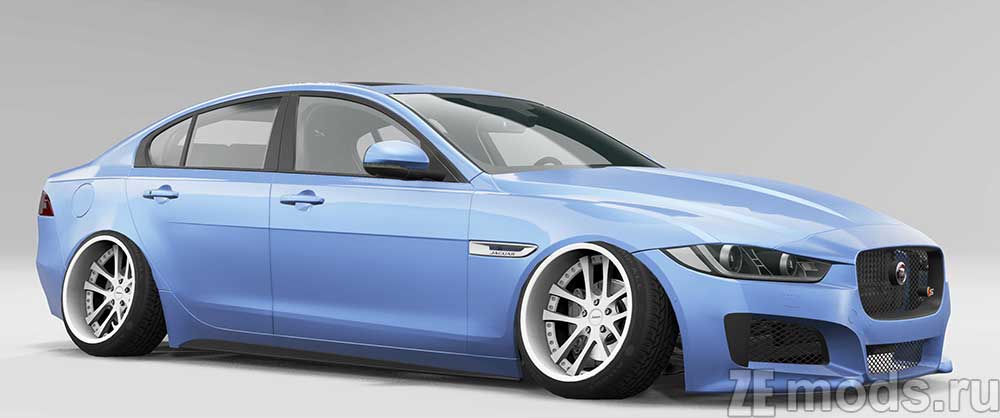 Jaguar XE mod for BeamNG.drive