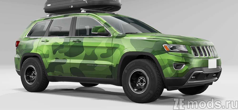 Jeep Grand Cherokee mod for BeamNG.drive
