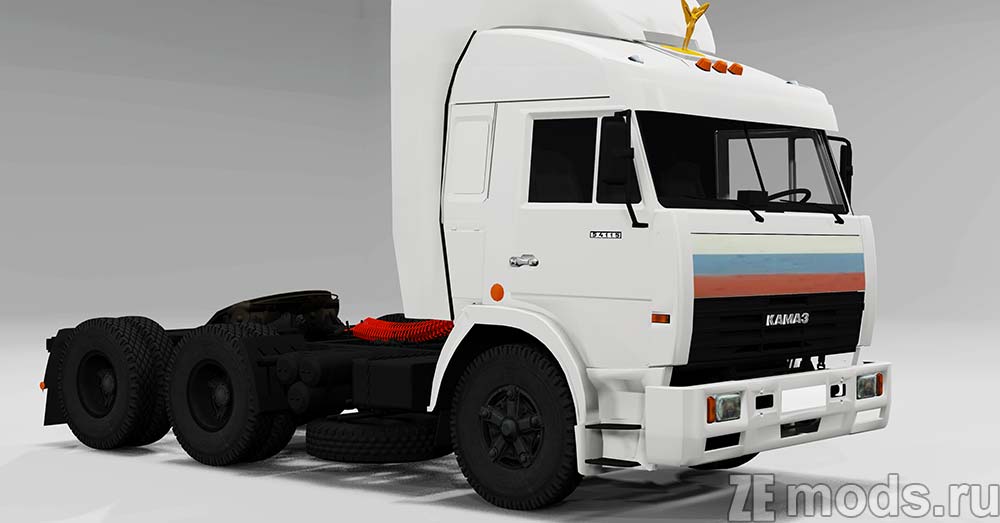 Kamaz 54115 truck mod for BeamNG.drive