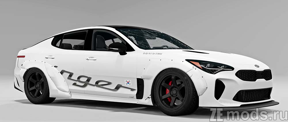 Kia Stinger GT mod for BeamNG.drive