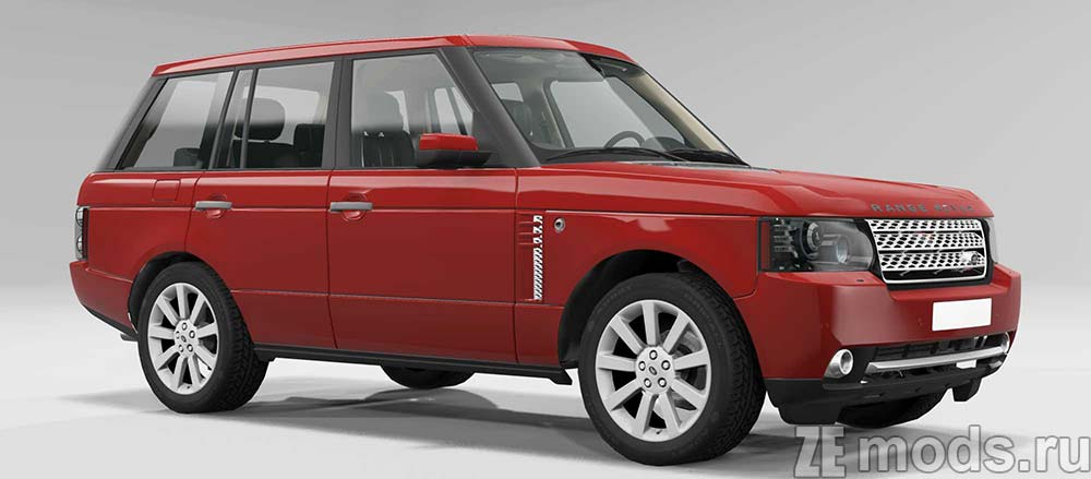 Land Rover Range Rover L322 mod for BeamNG.drive