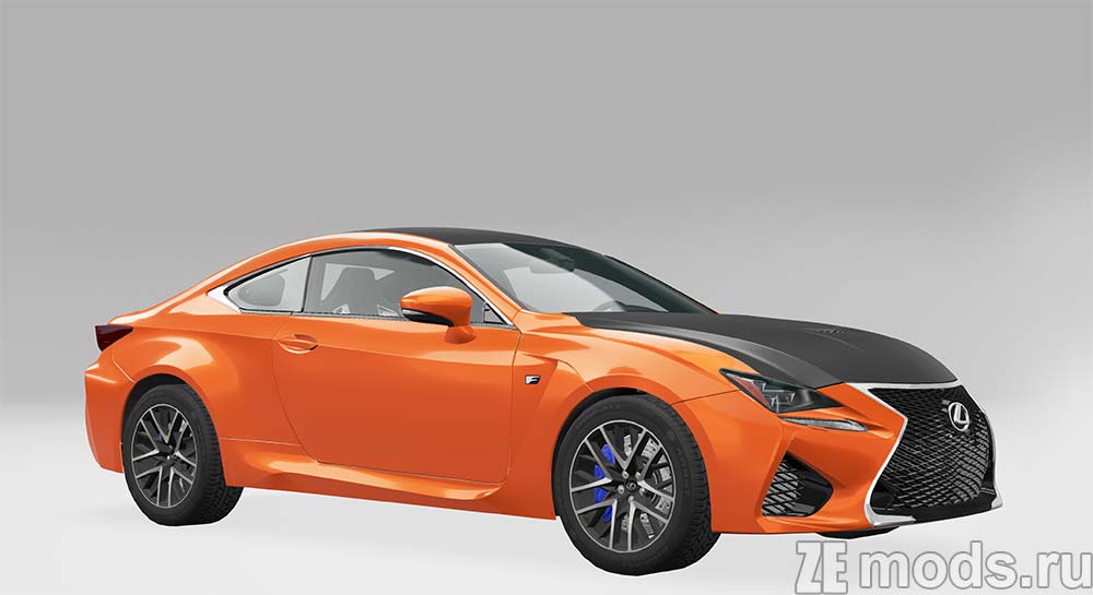 Lexus RC F for BeamNG.drive