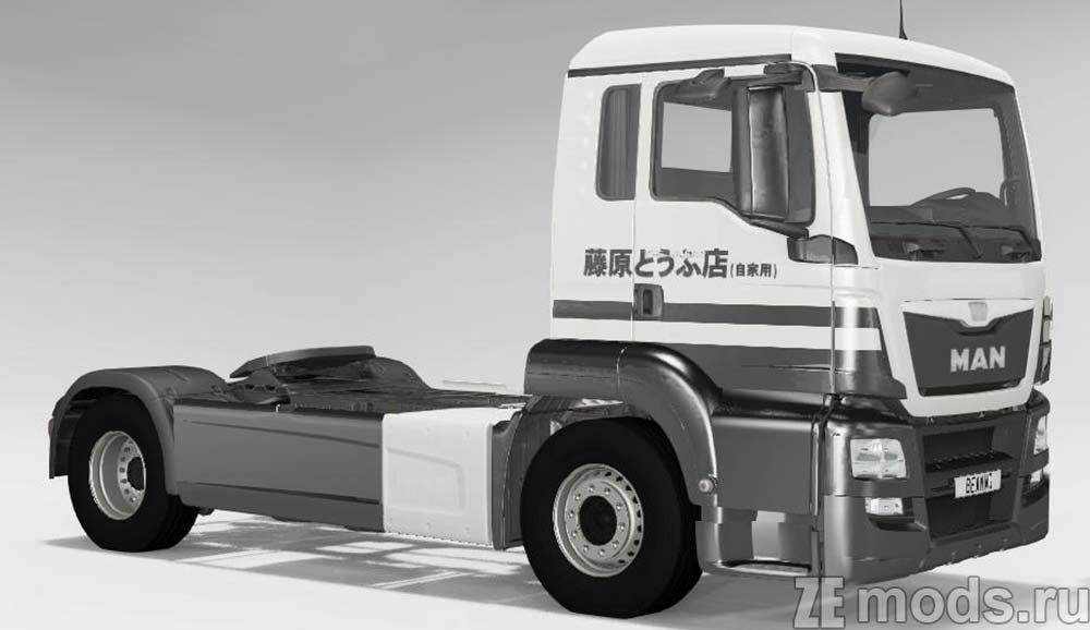 MAN TGS Euro 6 truck mod for BeamNG.drive