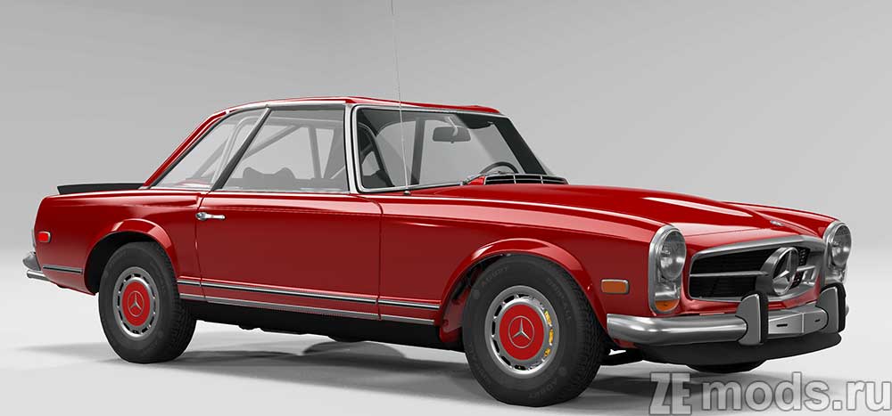 Mercedes-Benz 280 SL mod for BeamNG.drive