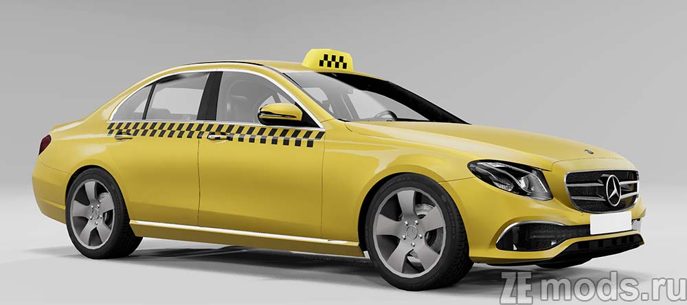 Mercedes-Benz E-Class mod for BeamNG.drive