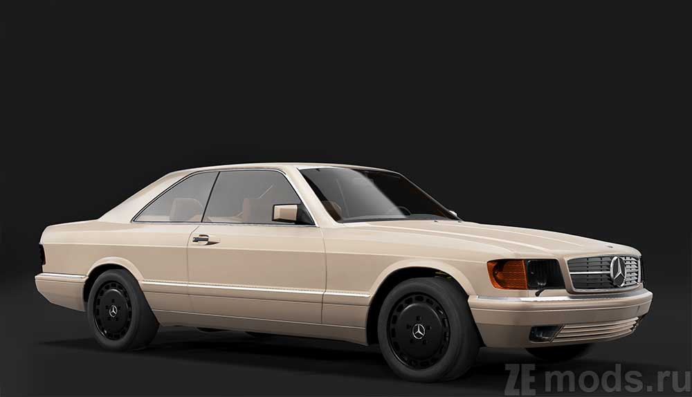 Mercedes-Benz W126 560SEC for BeamNG.drive