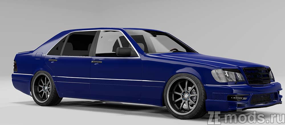 Mercedes-Benz S600 W140 mod for BeamNG.drive