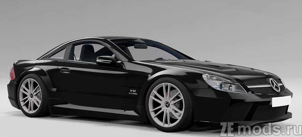 Mercedes SL65 AMG Black Series mod for BeamNG.drive