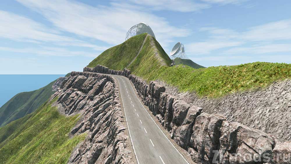 "Mount Danger" map for BeamNG.drive