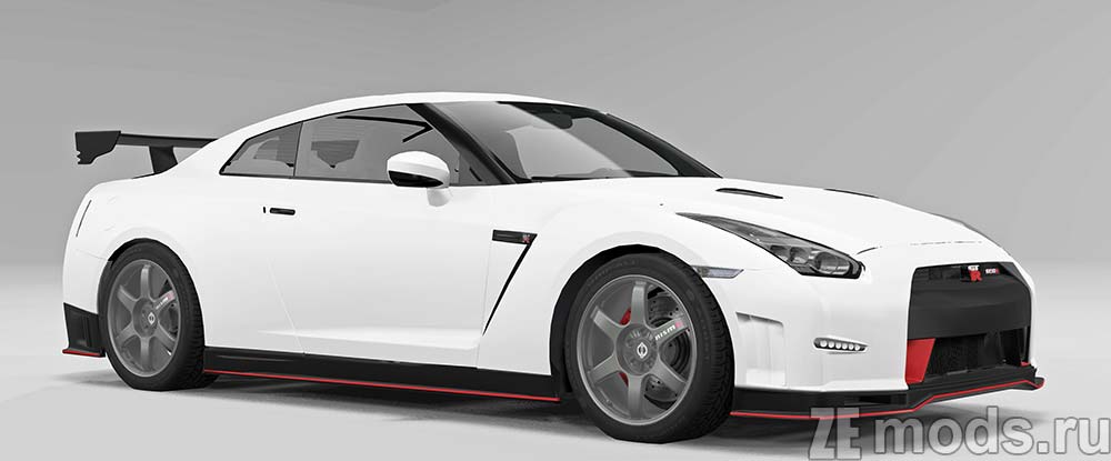 Nissan GT-R (R35) mod for BeamNG.drive