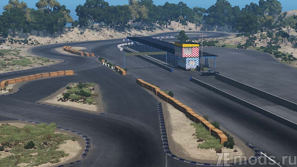 "Small Drift Island" map for BeamNG.drive