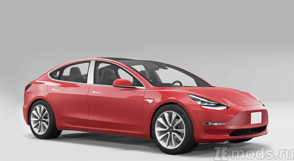 Tesla Model 3 for BeamNG.drive