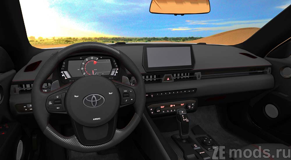 Toyota Supra GR A90 Street Build mod for Assetto Corsa
