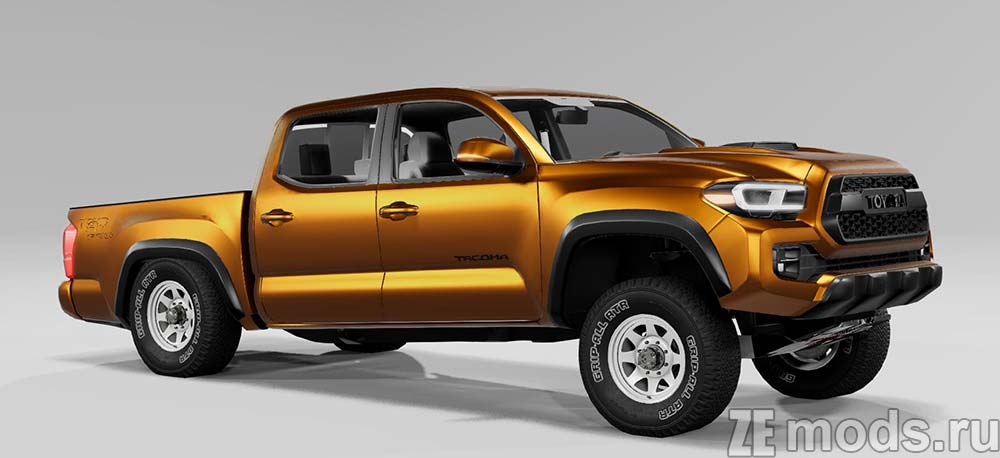 Toyota Tacoma 2022 mod for BeamNG.drive