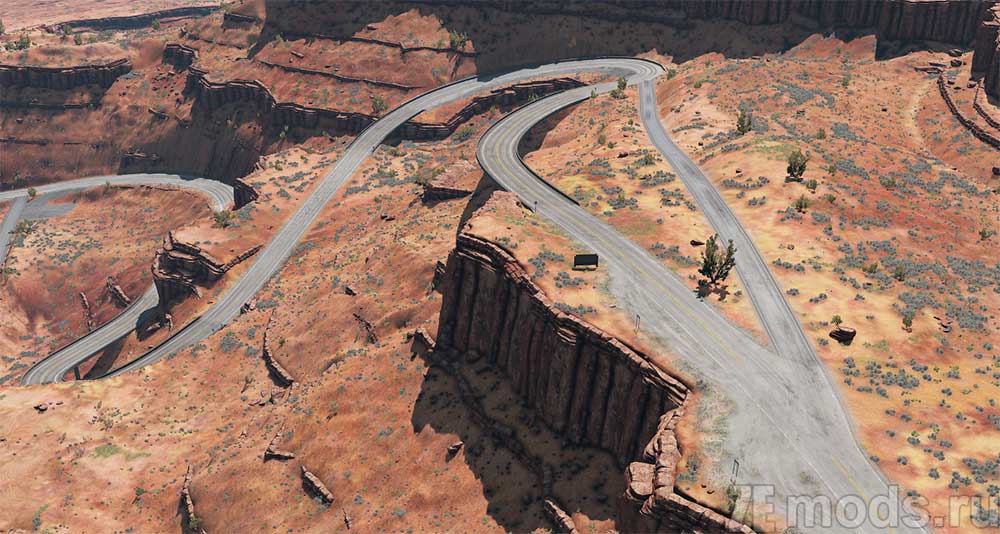 "Utah Extra" map mod for BeamNG.drive