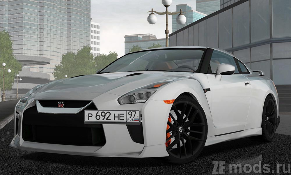 Nissan GT-R R35 for City Car Driving 1.5.9.2