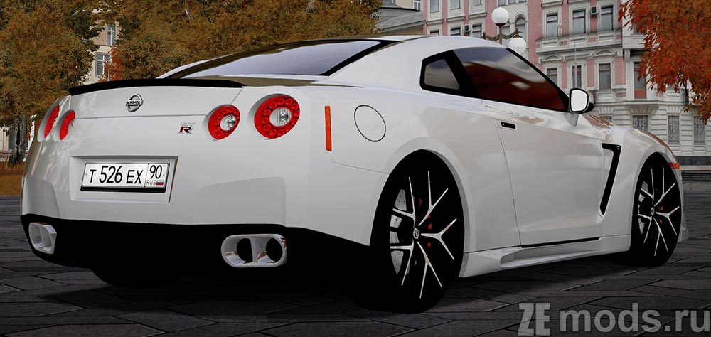 Nissan GT-R R35 mod for City Car Driving 1.5.9.2