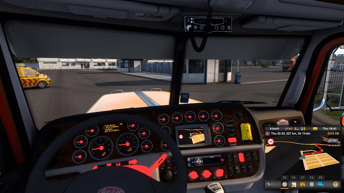 Peterbilt 379 Legacy Class truck mod for Euro Truck Simulator 2