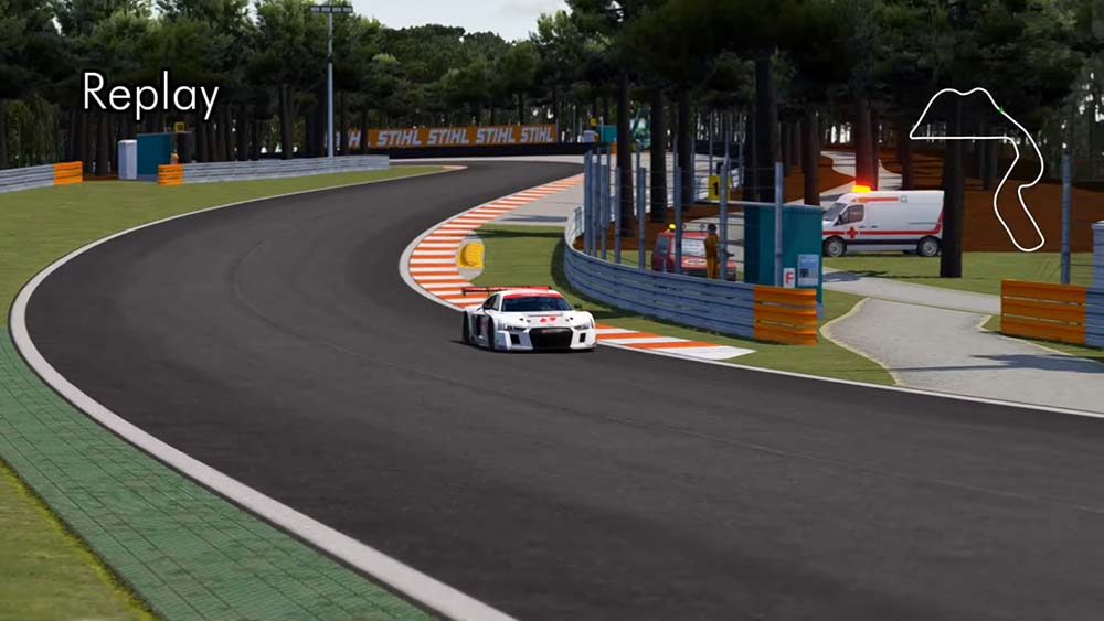 Pineda map mod for Assetto Corsa