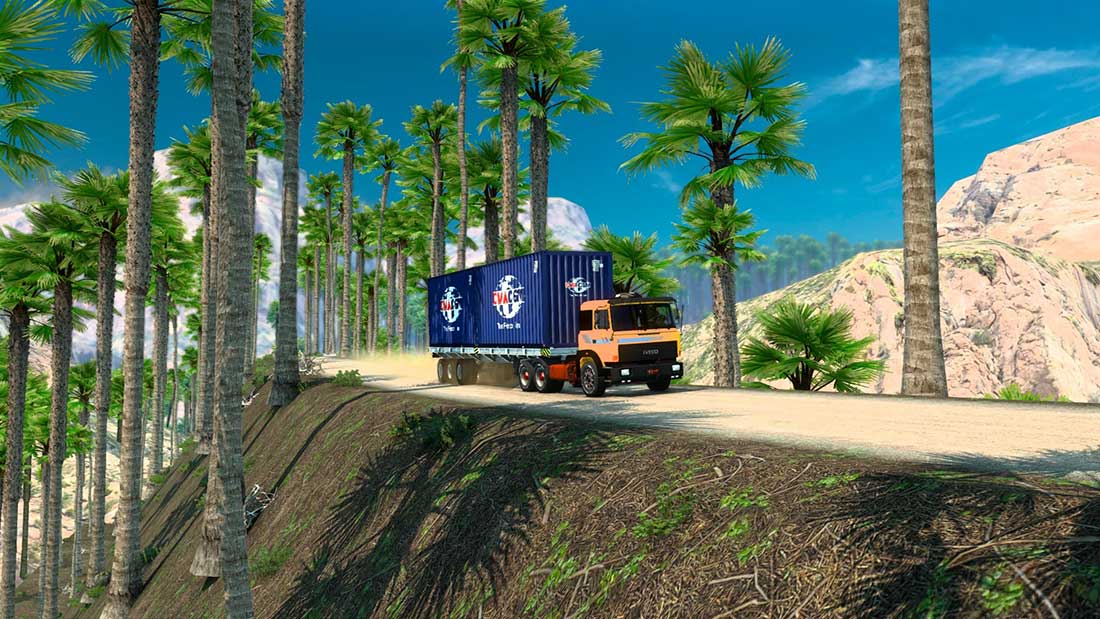 PKU map mod for Euro Truck Simulator 2