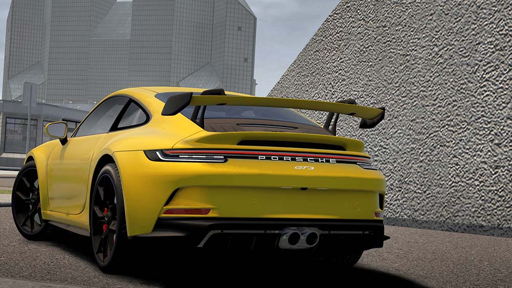 Porsche 911 GT3 (922) mod for City Car Driving