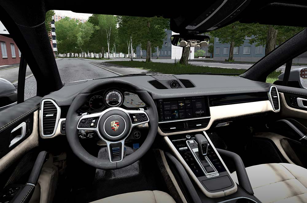 Porsche Cayenne S mod for City Car Driving