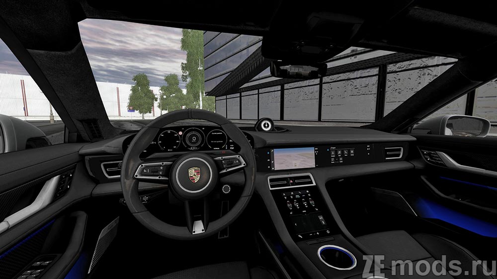 Porsche Taycan Turbo S mod for City Car Driving 1.5.9.2