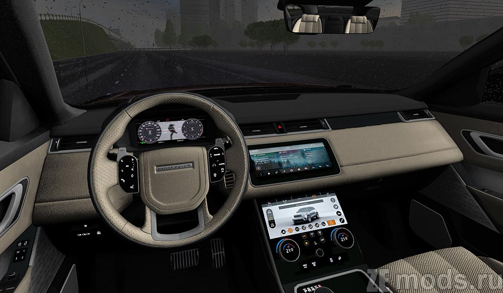 Range Rover Velar mod for City Car Driving 1.5.9.2