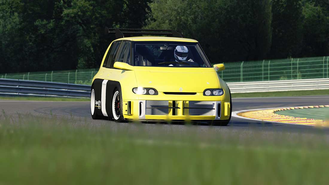 Renault Espace F1 car mod for Assetto Corsa