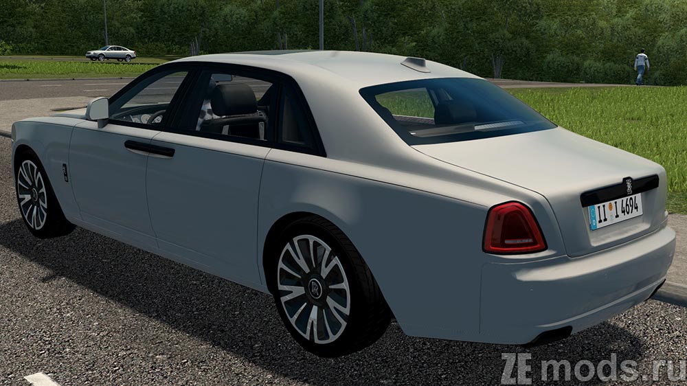 Rolls-Royce Ghost EWB mod for City Car Driving 1.5.9.2