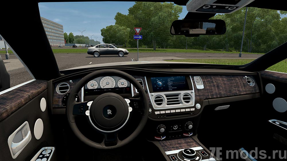 Rolls-Royce Ghost EWB mod for City Car Driving 1.5.9.2