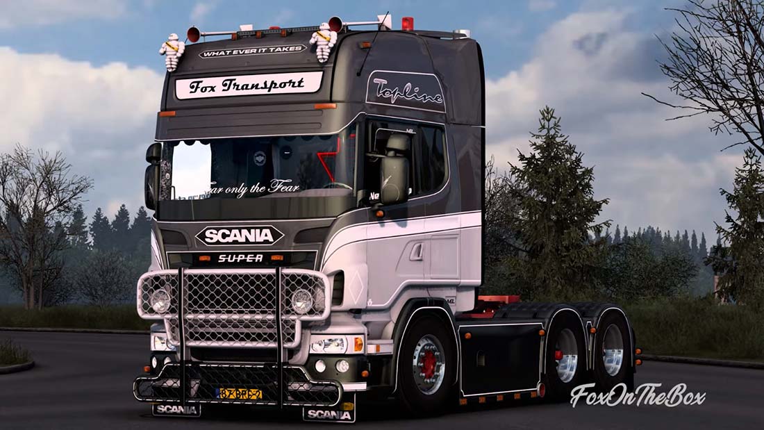 Scania R620 V8 for Euro Truck Simulator 2 (1.43)
