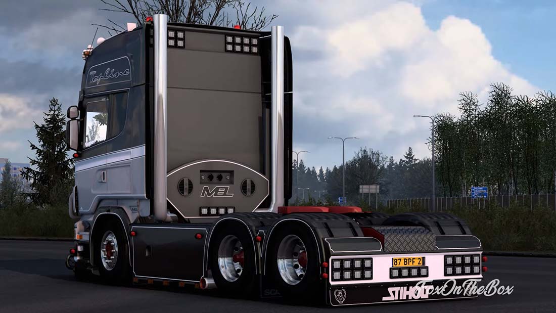 Scania R620 V8 truck  mod for Euro Truck Simulator 2