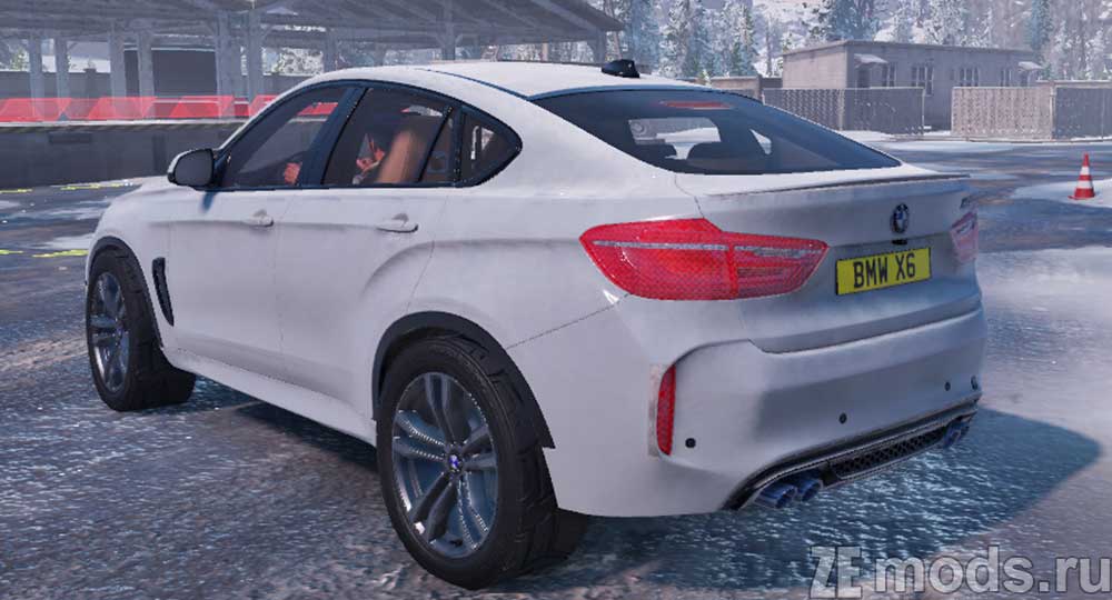 BMW X6 Cruiser mod for SnowRunner