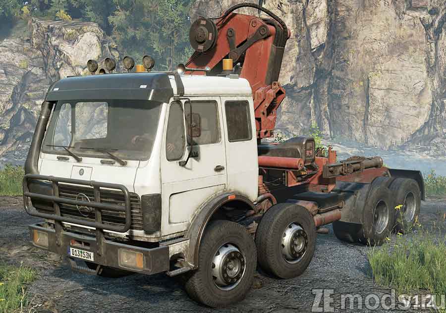 NG8 truck mod for SnowRunner