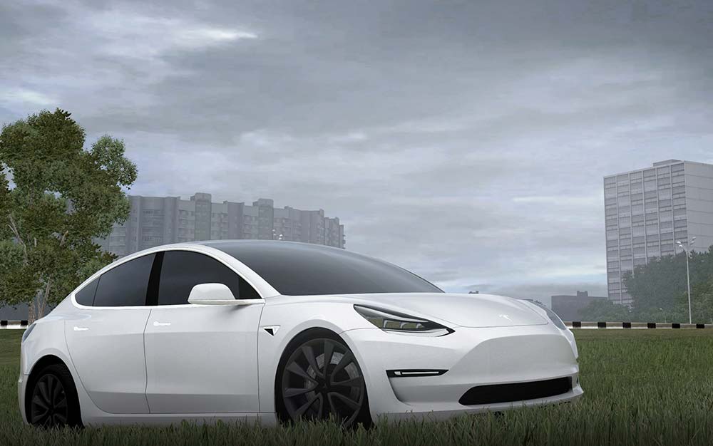 Tesla Model 3 for City Car Driving 1.5.9.2
