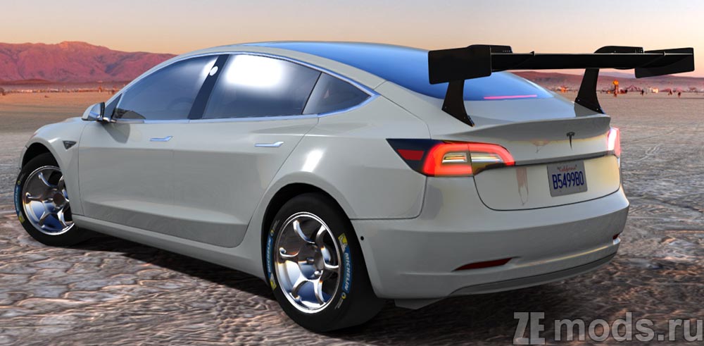 Tesla Model 3 Plaid mod for Assetto Corsa