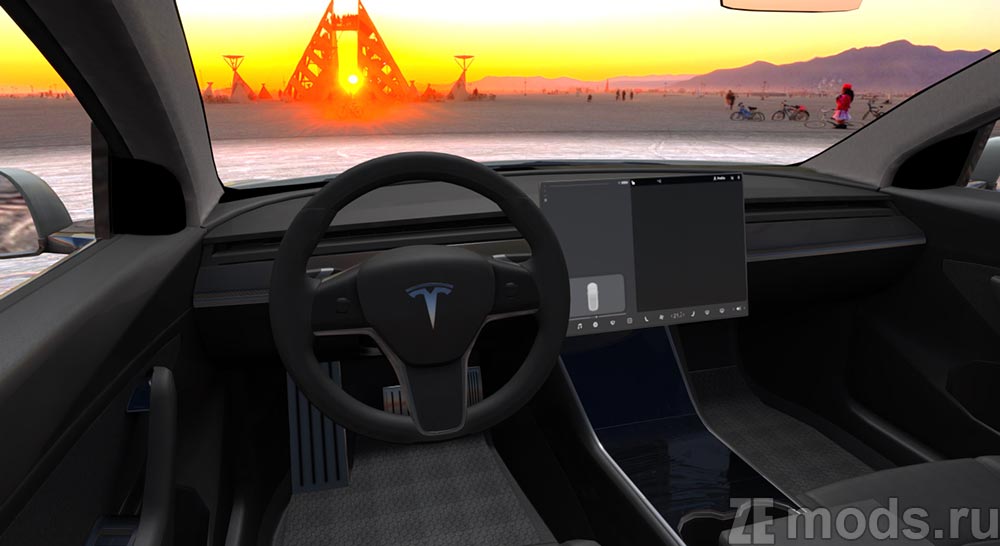 Tesla Model 3 Plaid mod for Assetto Corsa